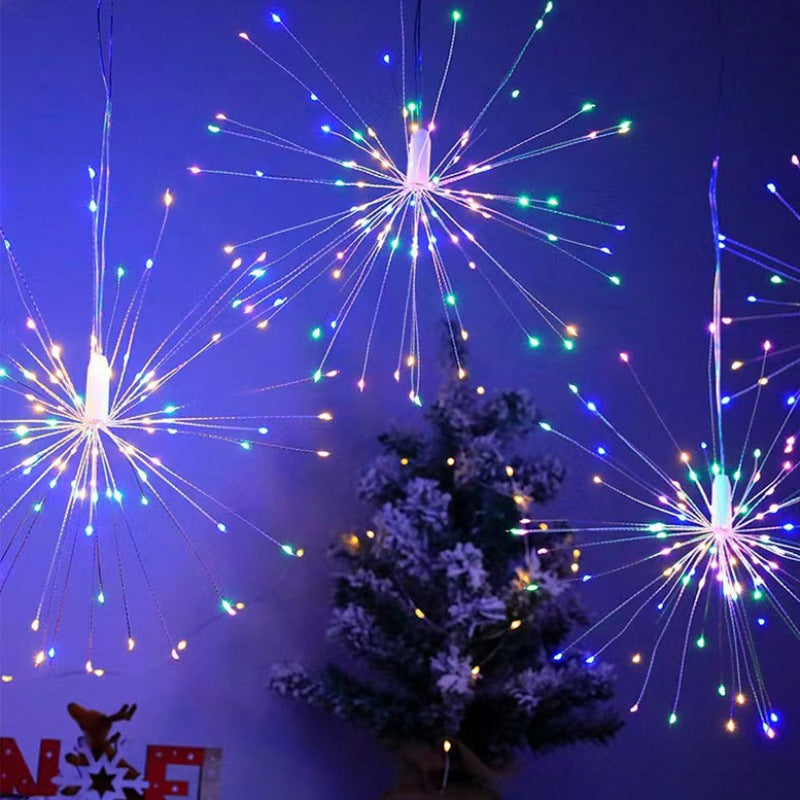 Suspension LED Starburst à fibre optique