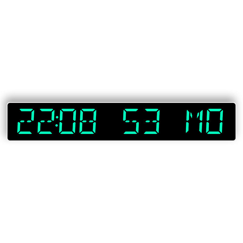 Horloge murale numérique avec grand écran LED
