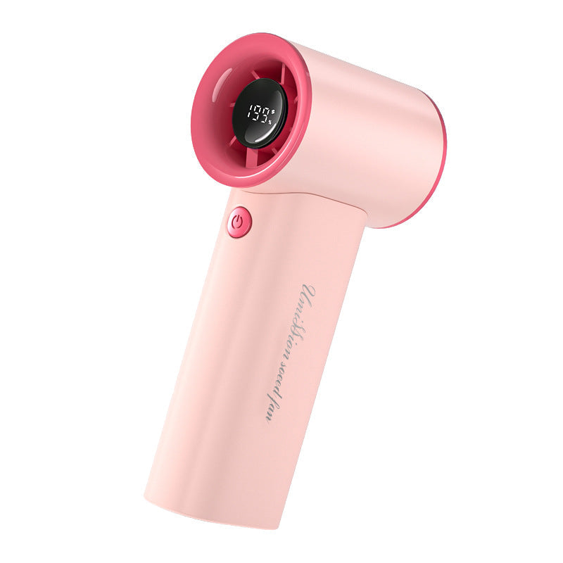 Sèche-cheveux de voyage numérique compact unisexe nan avec affichage de la température LED et moteur silencieux