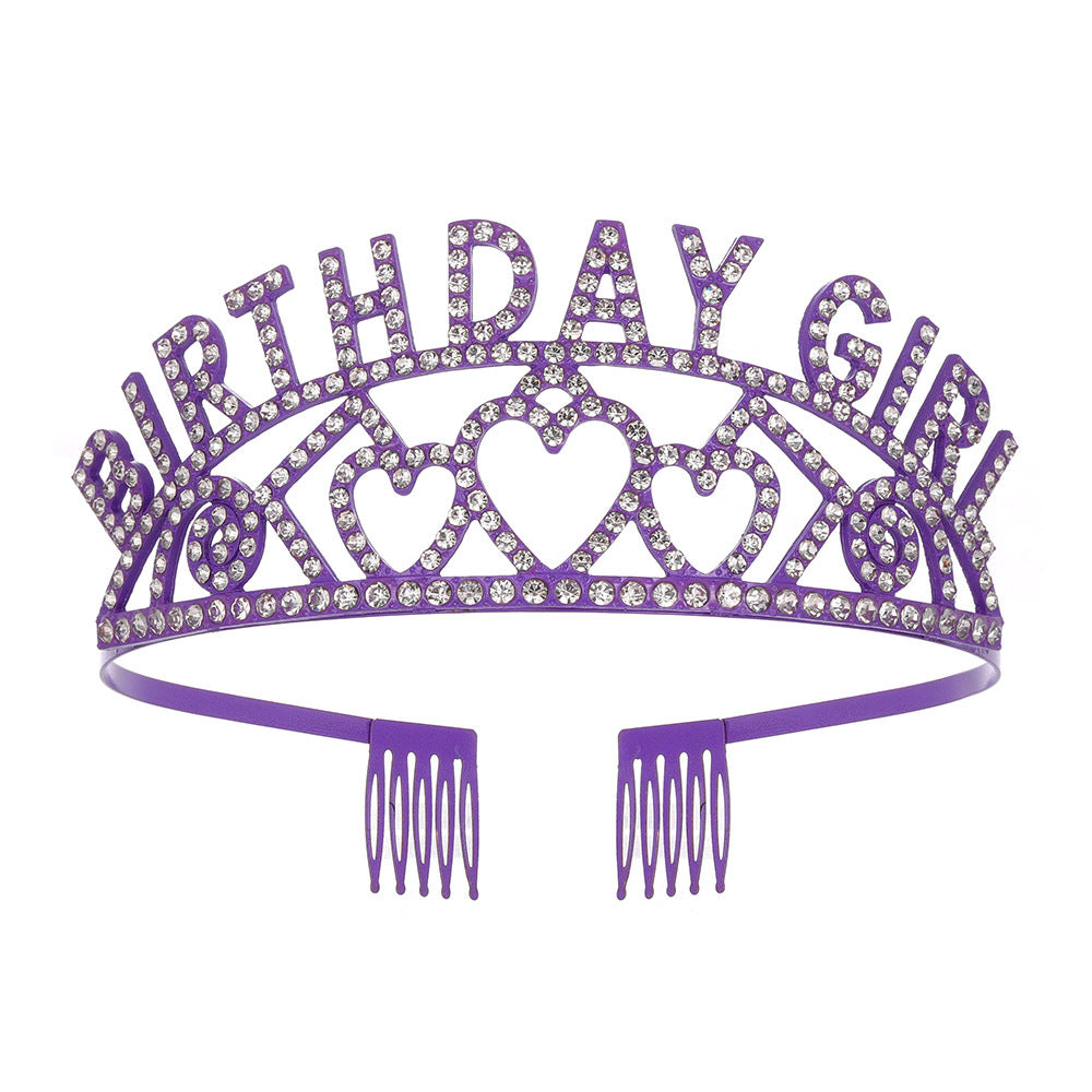 Couronne et bandeau d'anniversaire pour femme