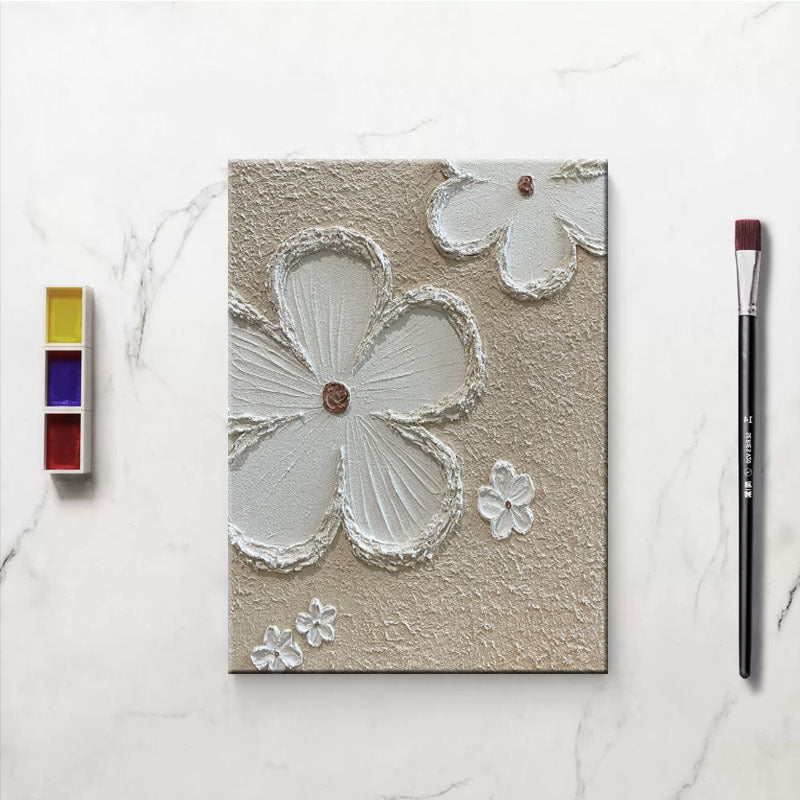 Décoration murale en relief floral