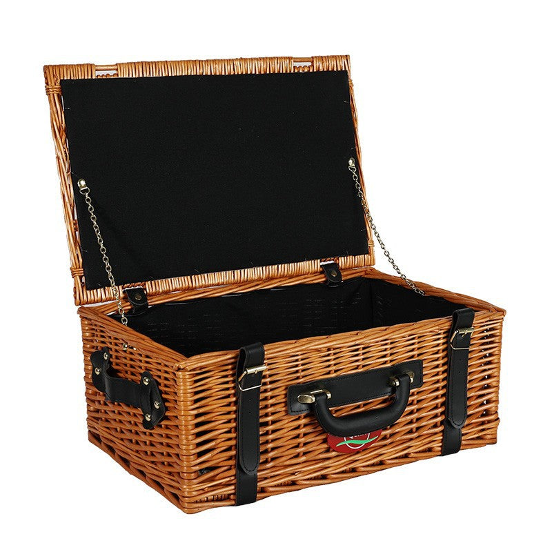 Panier à linge élégant pour femme avec doublure en tissu amovible
