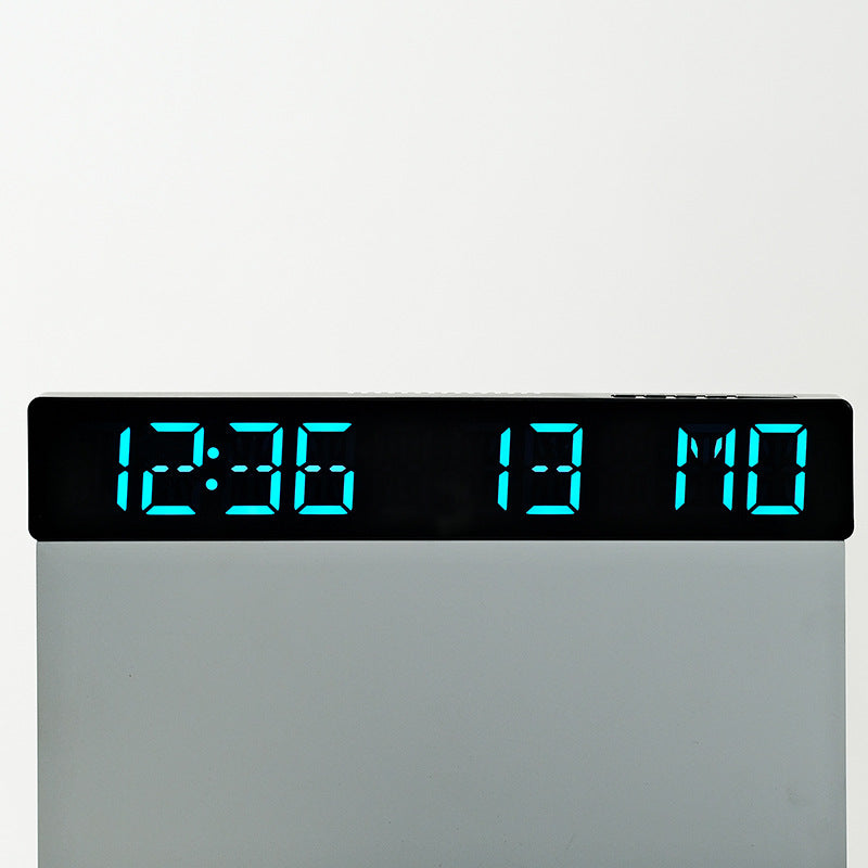 Horloge murale numérique avec grand écran LED