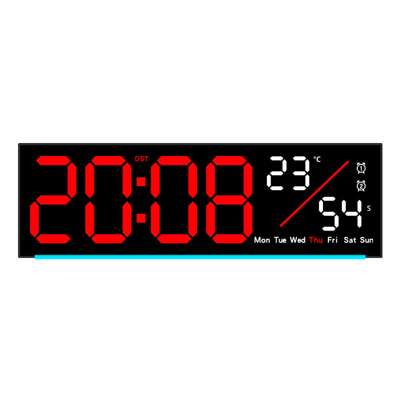 Horloge murale numérique