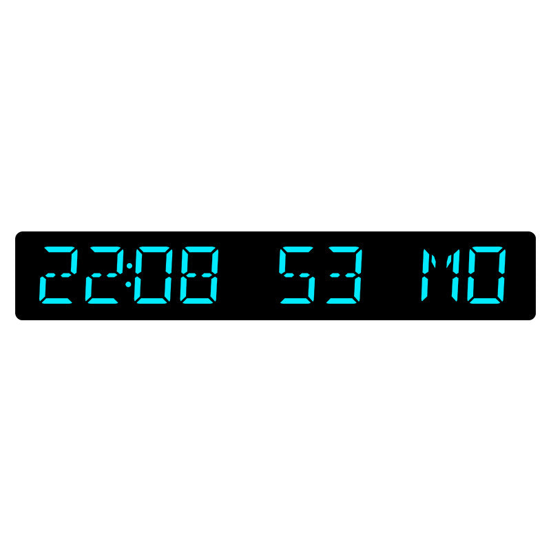 Horloge murale numérique avec grand écran LED