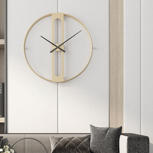 Grande horloge murale nordique silencieuse pour salon, 20 pouces