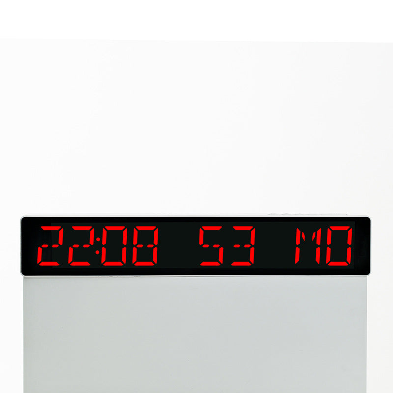 Horloge murale numérique avec grand écran LED