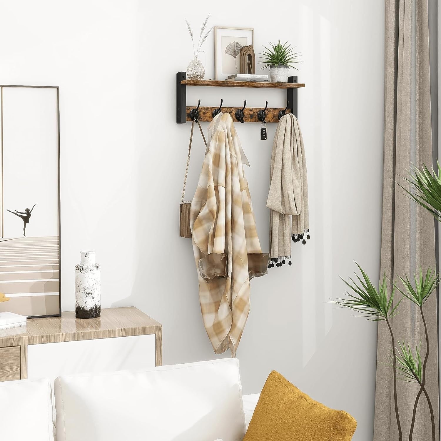 Armoire murale avec étagère