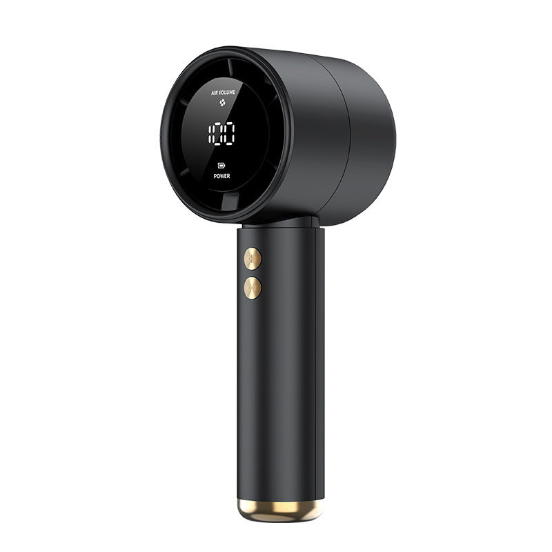 Sèche-cheveux de voyage compact sans fil unisexe avec affichage numérique et fonction ionique