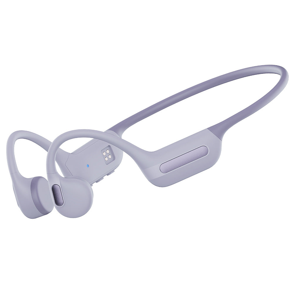 Écouteurs sans fil à conduction osseuse – coloris beige, noir ou violet