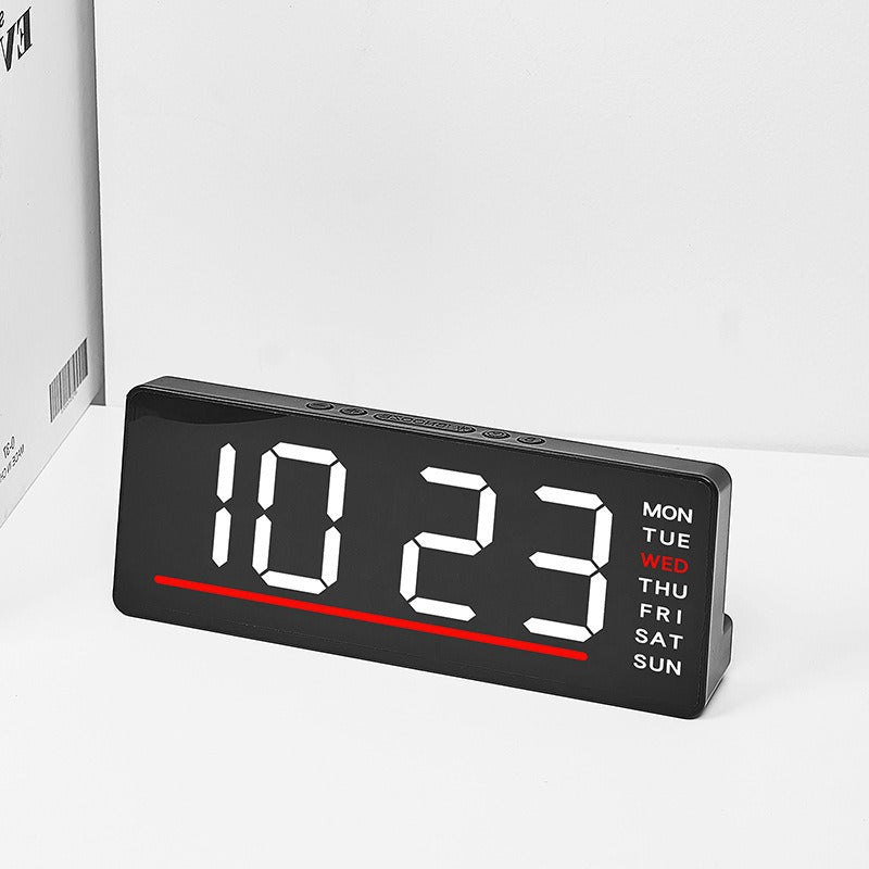 Horloge murale numérique avec affichage LED
