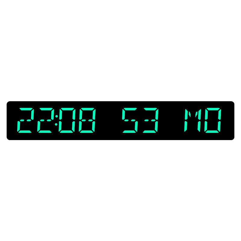 Horloge murale numérique avec grand écran LED