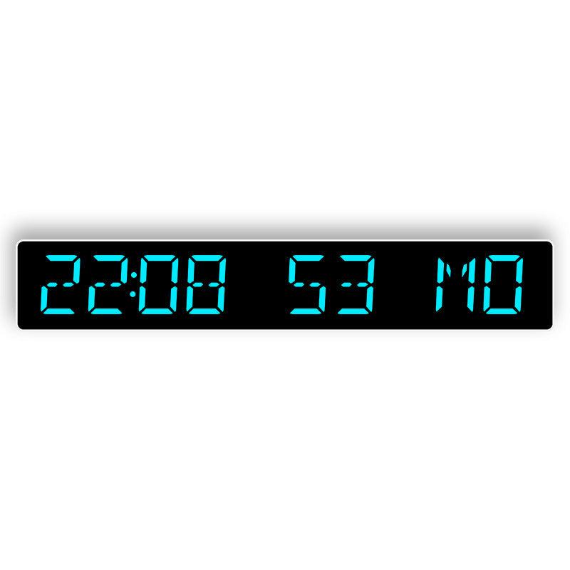 Horloge murale numérique avec grand écran LED