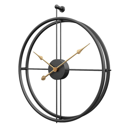 Grande horloge murale silencieuse minimaliste nordique 20 pouces