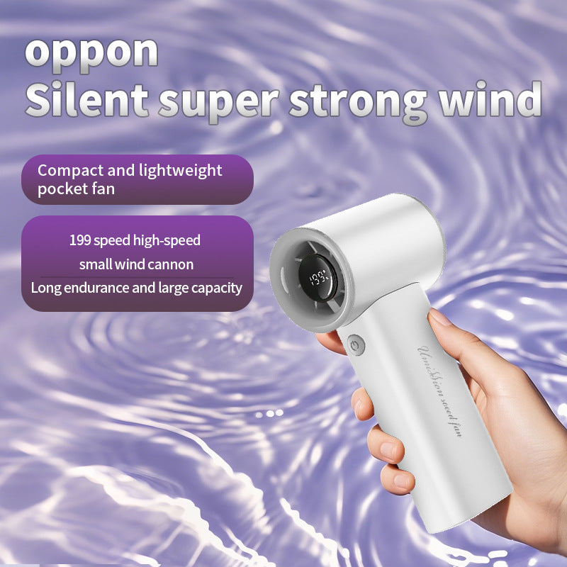 Sèche-cheveux de voyage numérique compact unisexe nan avec affichage de la température LED et moteur silencieux