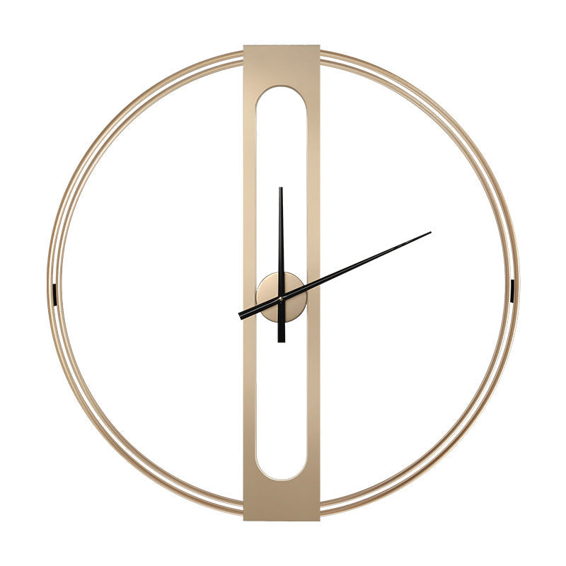Grande horloge murale nordique silencieuse pour salon, 20 pouces
