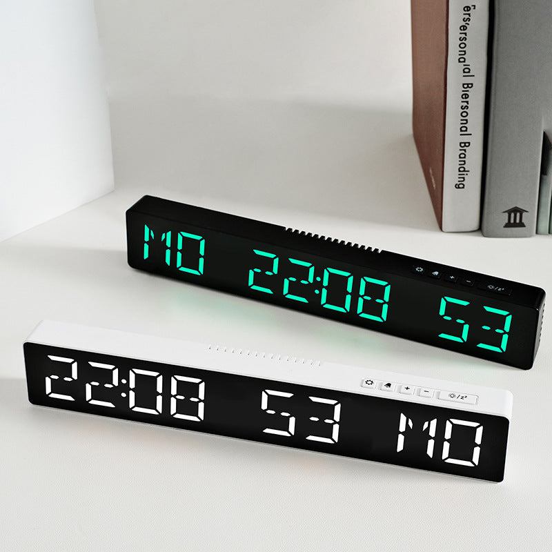 Horloge murale numérique avec grand écran LED