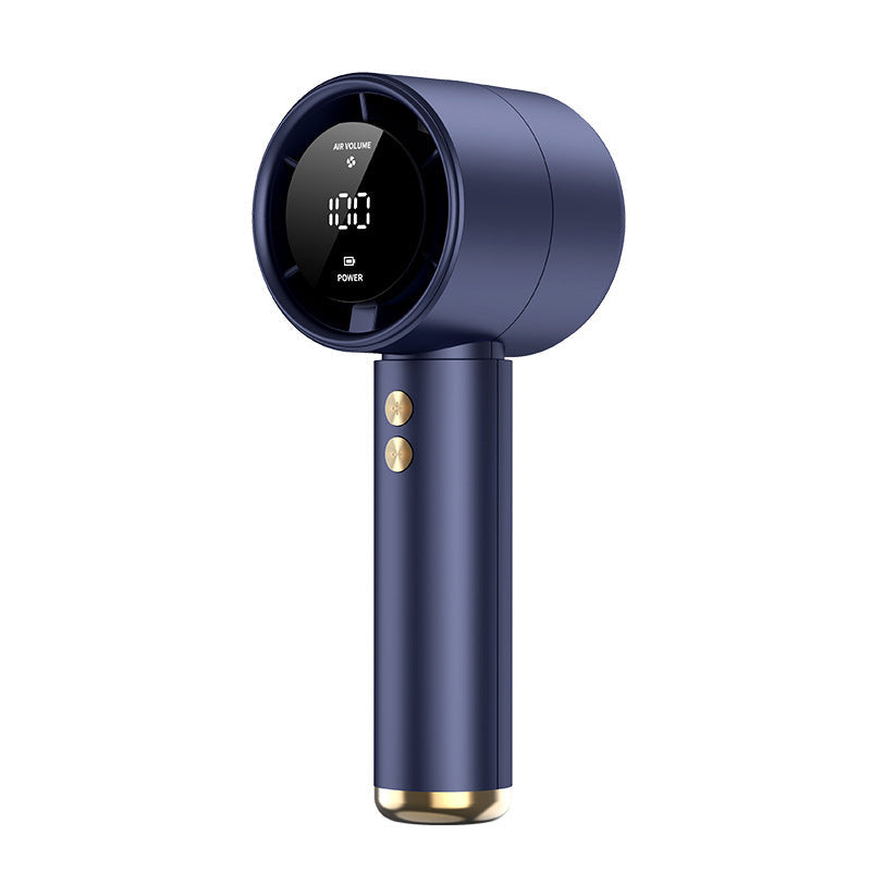 Sèche-cheveux de voyage compact sans fil unisexe avec affichage numérique et fonction ionique