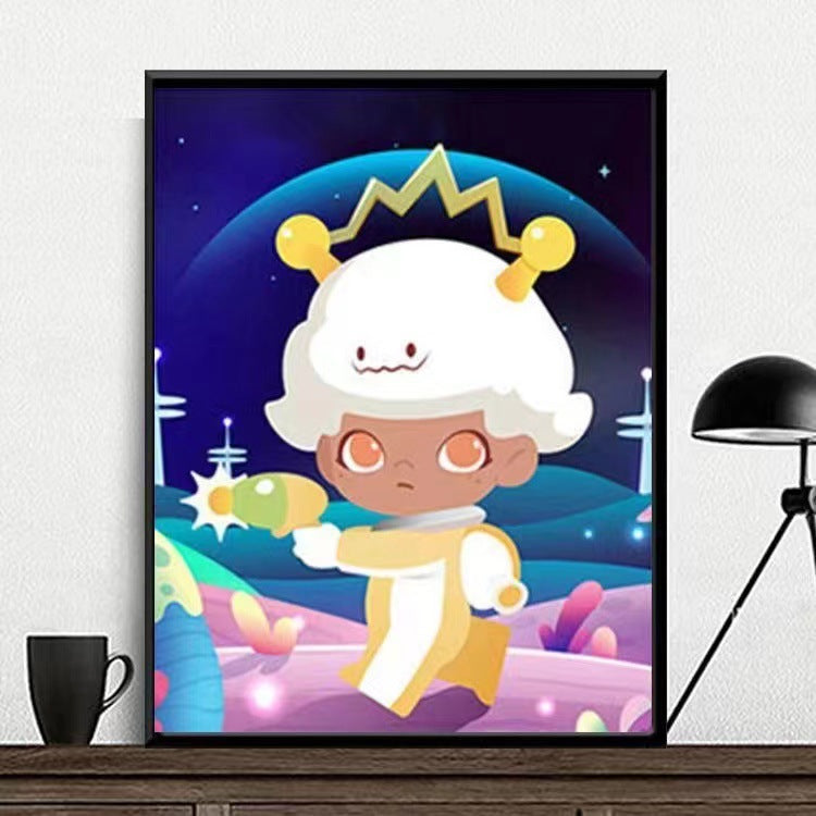 Décoration murale de personnage fantaisiste