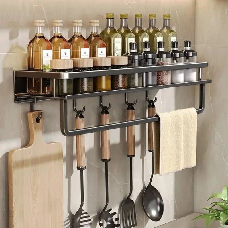 Étagère murale pratique pour la cuisine