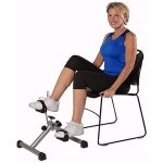 Mini Vélo d'Appartement pour Bureau, Canapé et Chaise – Bras et Jambes, Résistance Réglable, jusqu'à 150 kg