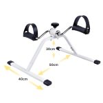 Mini Vélo d'Appartement pour Bureau, Canapé et Chaise – Bras et Jambes, Résistance Réglable, jusqu'à 150 kg
