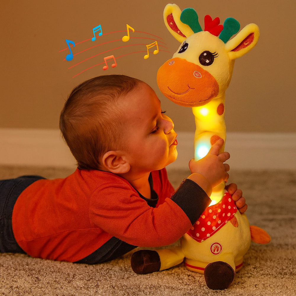 Peluche Girafe Interactive Chantante – Compagnon Musical pour Enfants