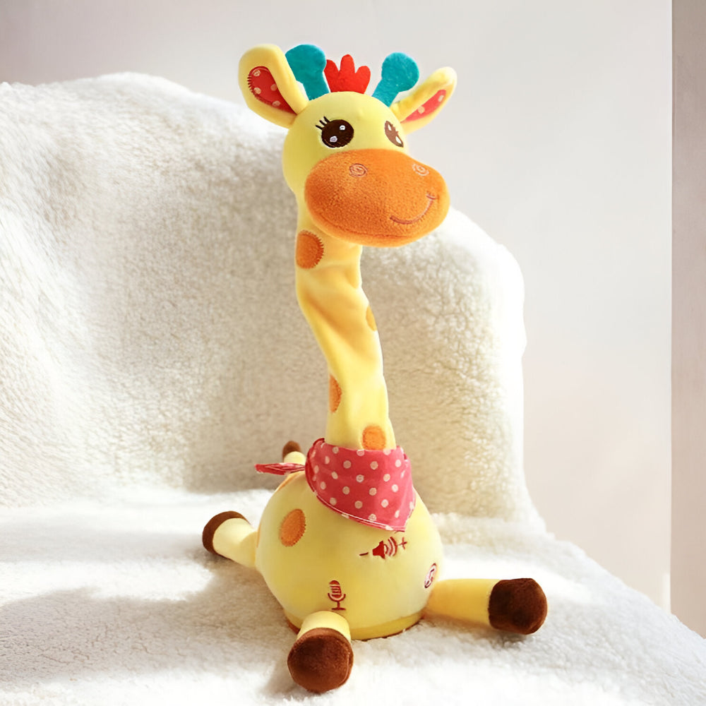 Peluche Girafe Interactive Chantante – Compagnon Musical pour Enfants