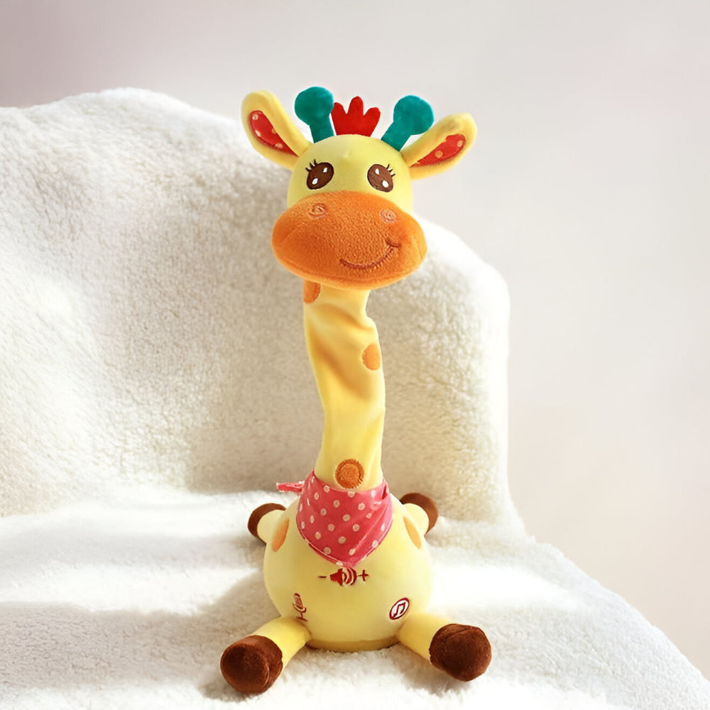Peluche Girafe Interactive Chantante – Compagnon Musical pour Enfants