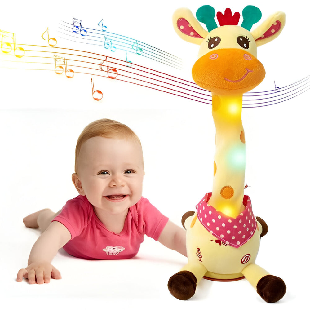 Peluche Girafe Interactive Chantante – Compagnon Musical pour Enfants