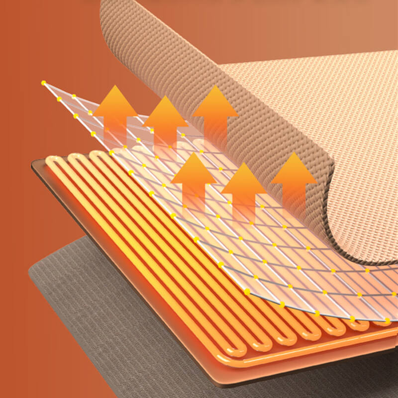Une chaleur douillette partout: couverture chauffante USB pour votre bien-être
