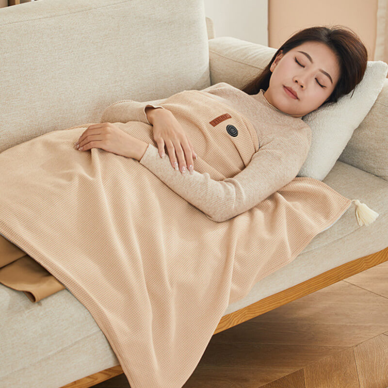 Une chaleur douillette partout: couverture chauffante USB pour votre bien-être