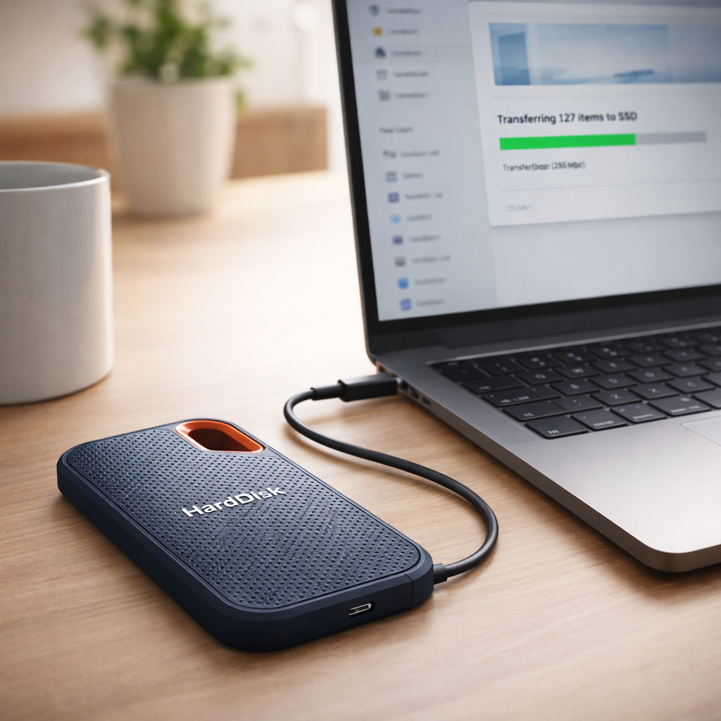 Disque dur externe SSD portable à haute vitesse USB C