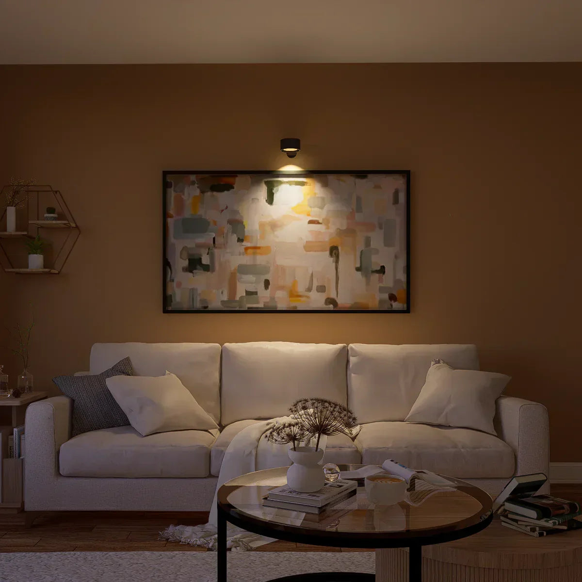 Lampe LED Dimbaar Dimbaar 360° Roteerbaar Touch Afstandsbediening Wit Zwart Hout | Sansotis