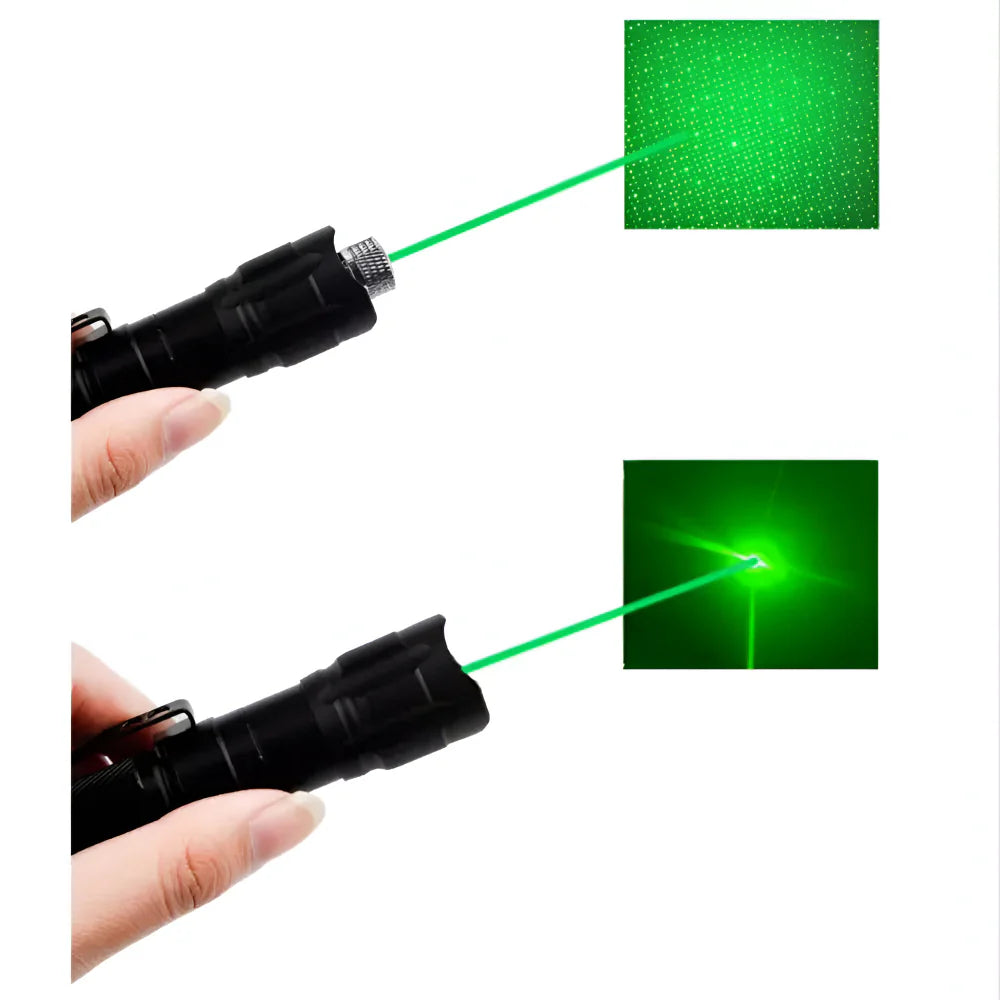Pointeur Laser Rechargeable Longue Portée Outil de Précision Vert