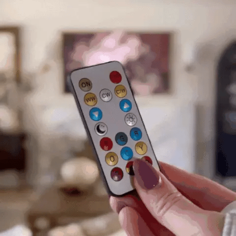 Ampoule LED rechargeable RoyaleGlow - Télécommande, commande tactile, multicolore