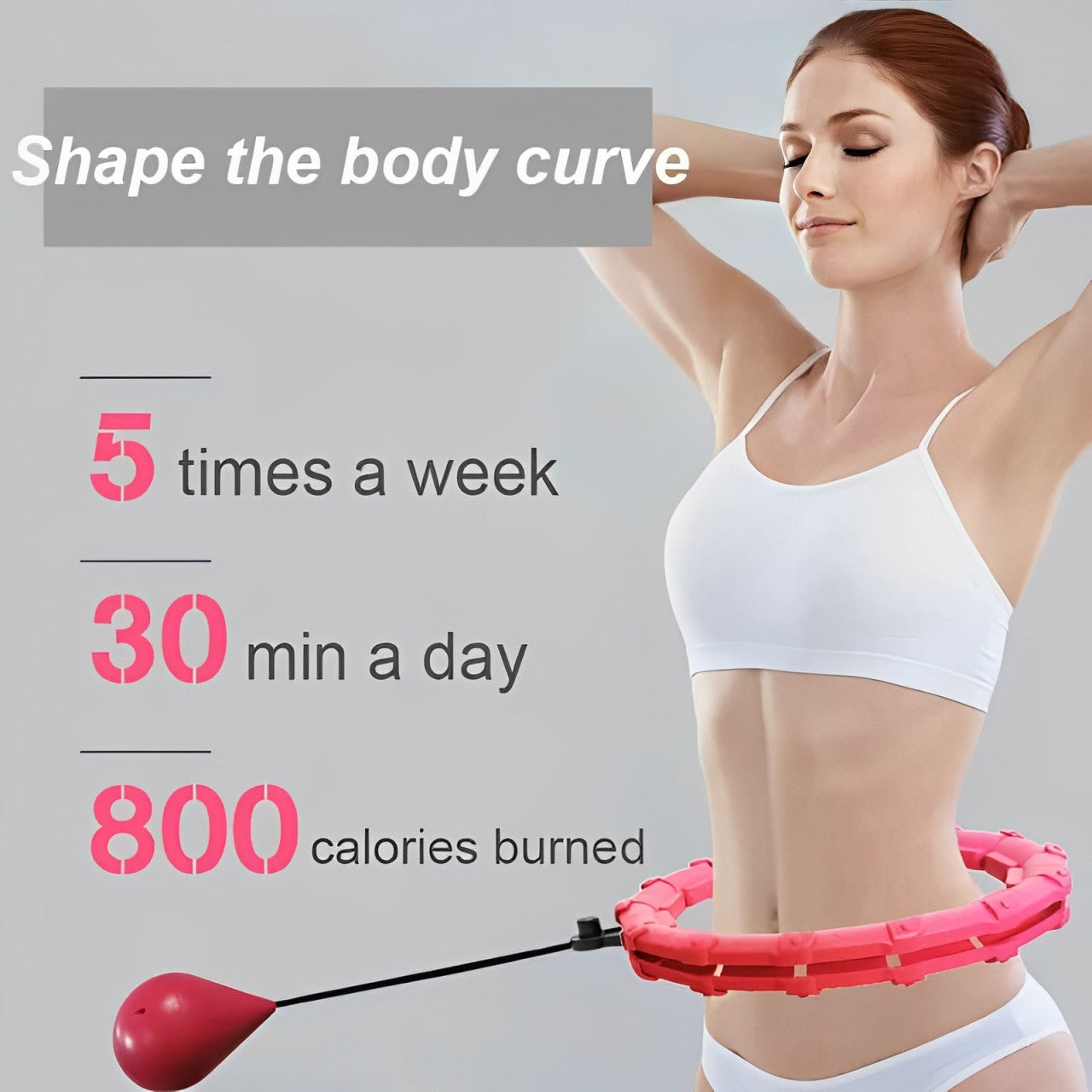 Hula Hoop pour Brûler les Graisses & Renforcer la Sangle Abdominale