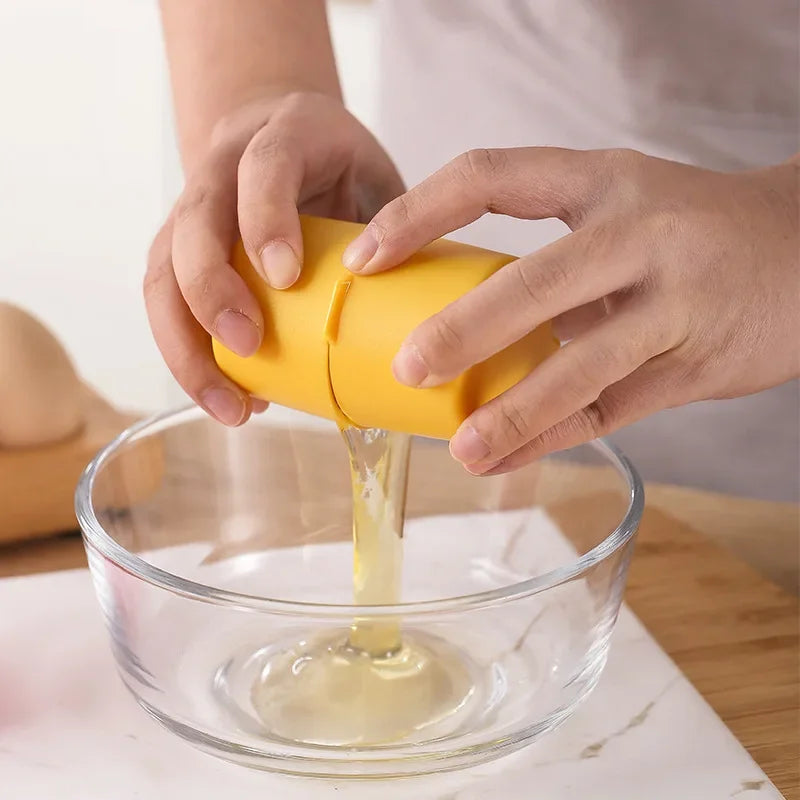 Ouvre-coquilles Eierfreude simple pour la cuisine, sépare et casse proprement les œufs (ABS)