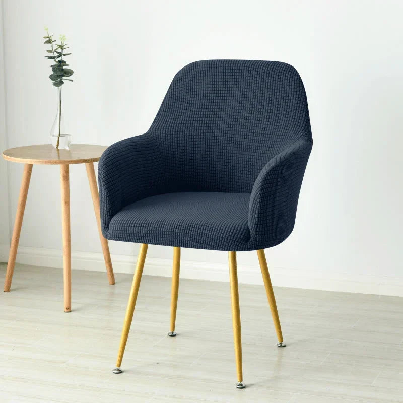 Housse de chaise à dossier haut