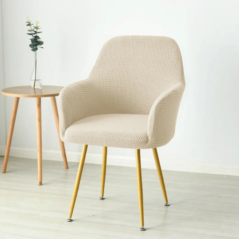 Housse de chaise à dossier haut