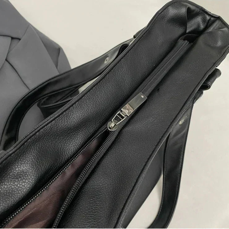 Lunelle – Grand Sac en Cuir Souple