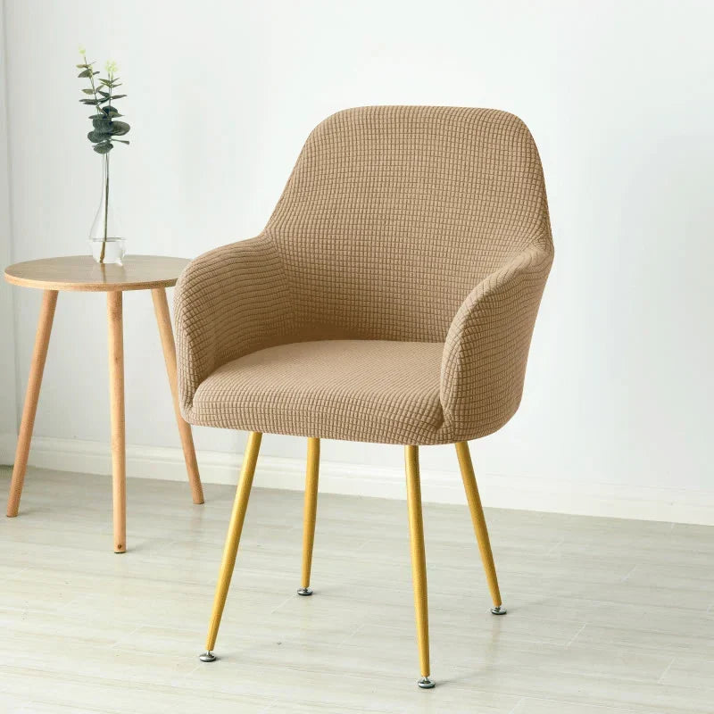Housse de chaise à dossier haut
