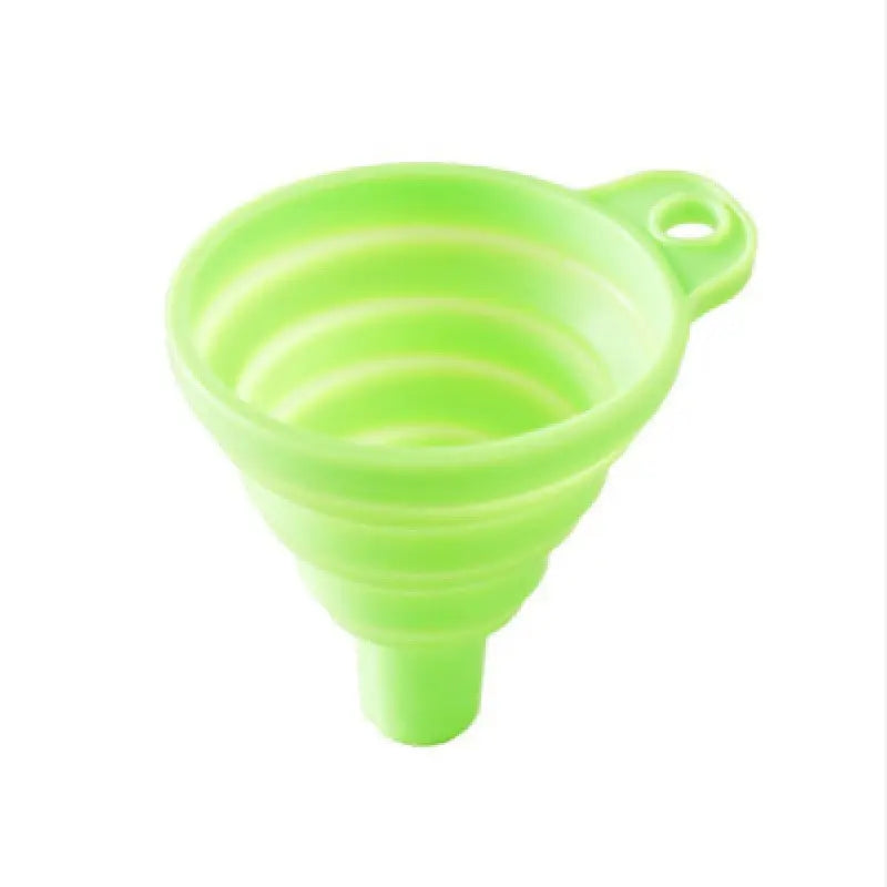Entonnoir télescopique domestique, outil de cuisine, Mini entonnoir pliant résistant aux hautes températures, 4 couleurs disponibles