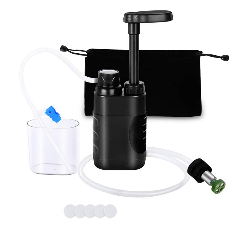 Filtre à eau portable pour le camping | Purificateur pour les activités de plein air et la survie
