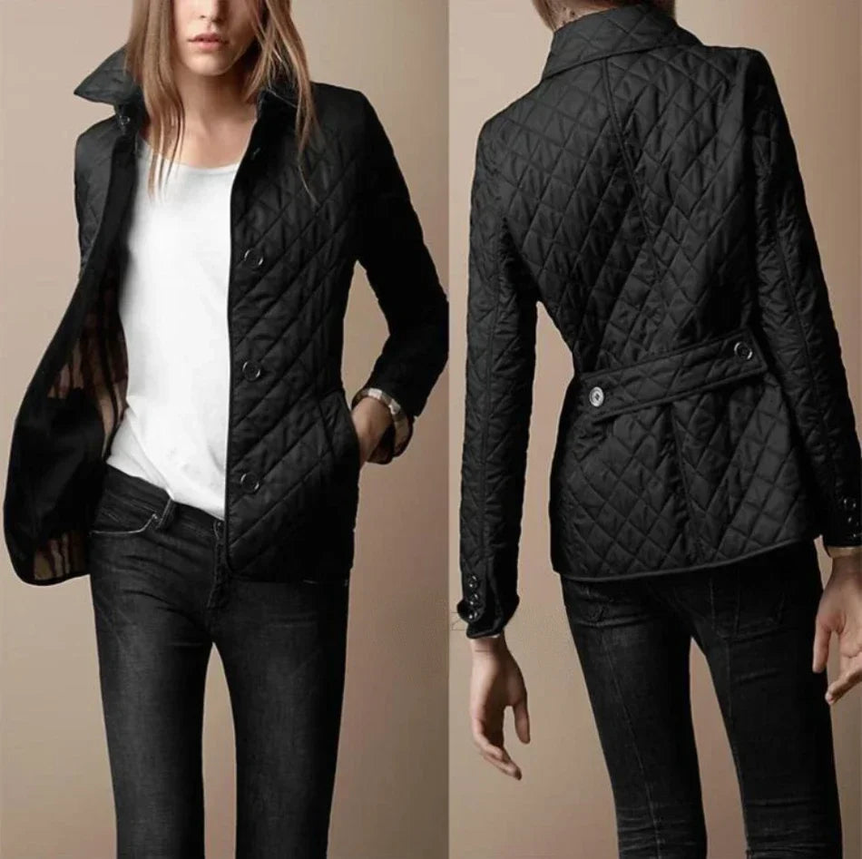 Veste structurée matelassée pour femme - Légère et élégante