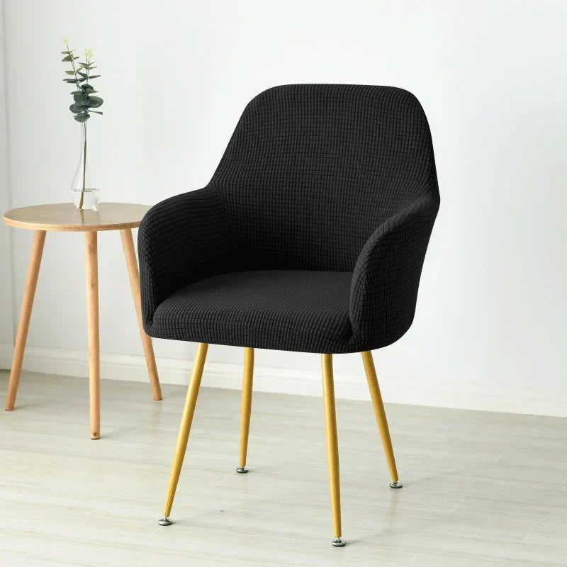 Housse de chaise à dossier haut