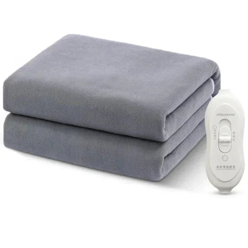 Couverture chauffante avec contrôle thermostatique 220 V - Contrôle intelligent de la température pour une chaleur uniforme par temps froid.