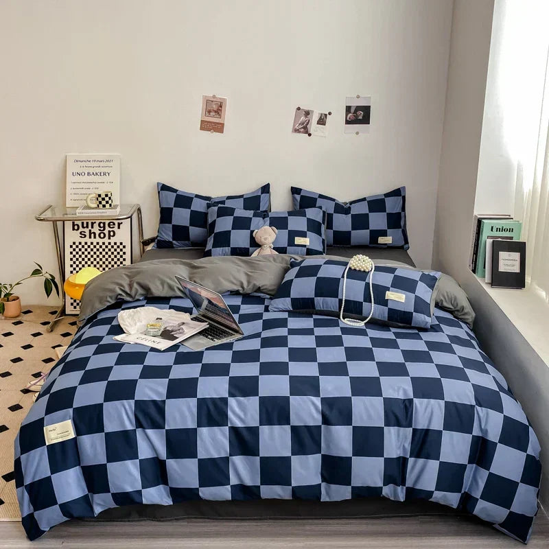 KaroSommeil | Parure de lit complète avec taie d'oreiller