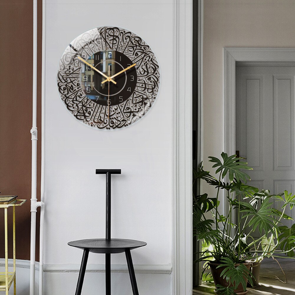 Horloge murale islamique | Conception de calligraphie moderne