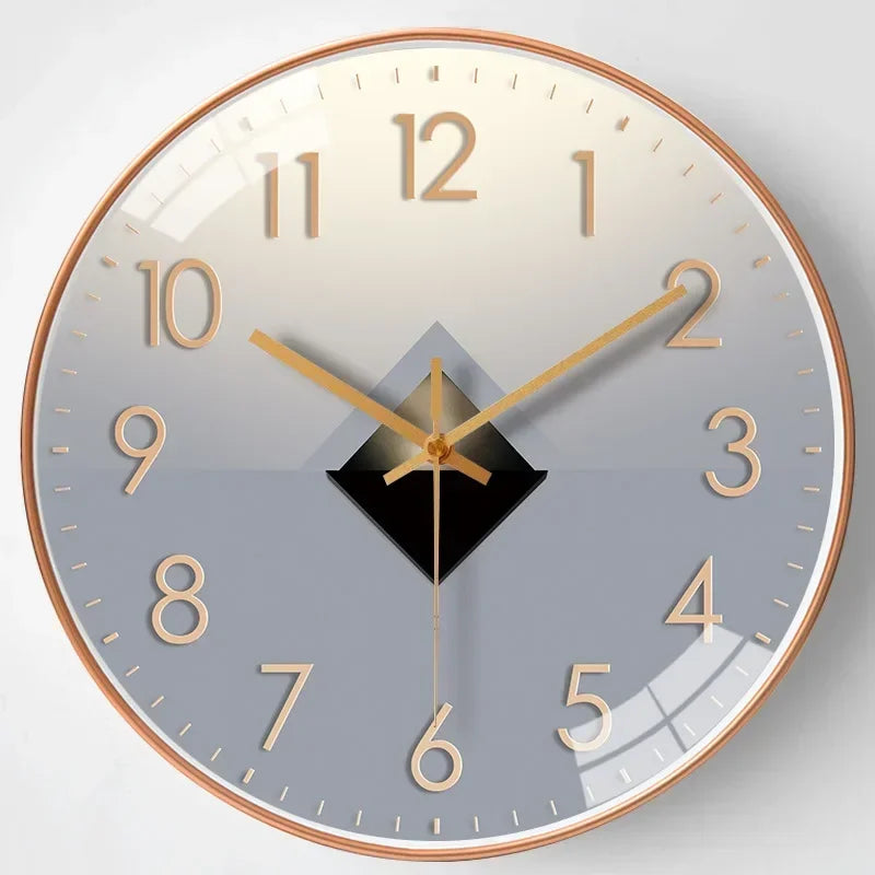 Horloge murale élégante, silencieuse et parfaite pour n'importe quelle pièce